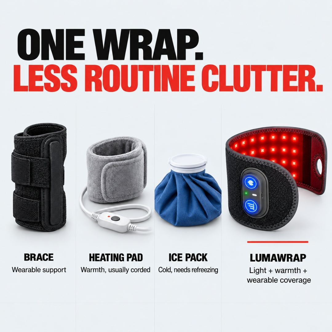 LumaWrap Pickleball Wrist Recovery kit