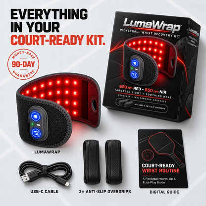 LumaWrap Pickleball Wrist Recovery kit